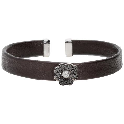 diamants leather bracelets.